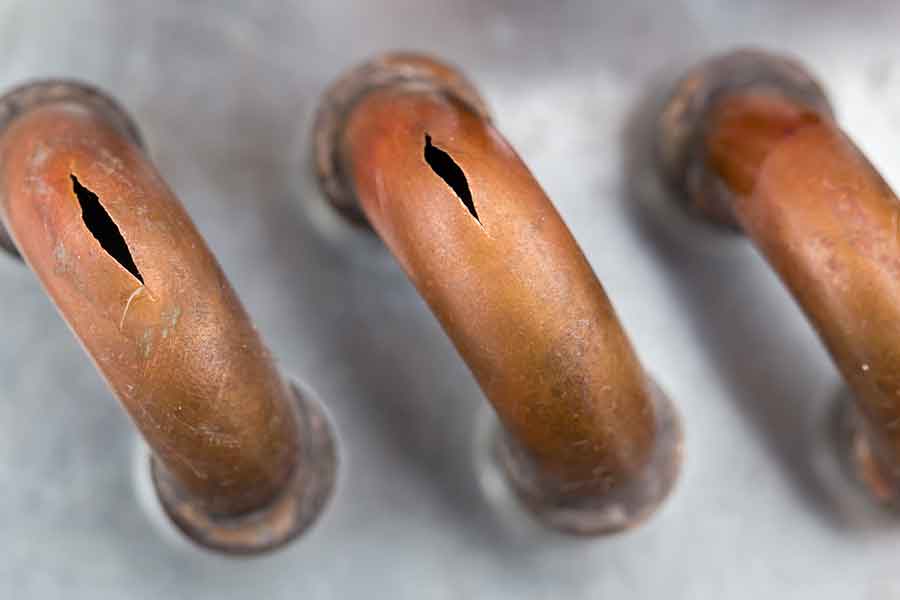 How to deal with frozen pipes