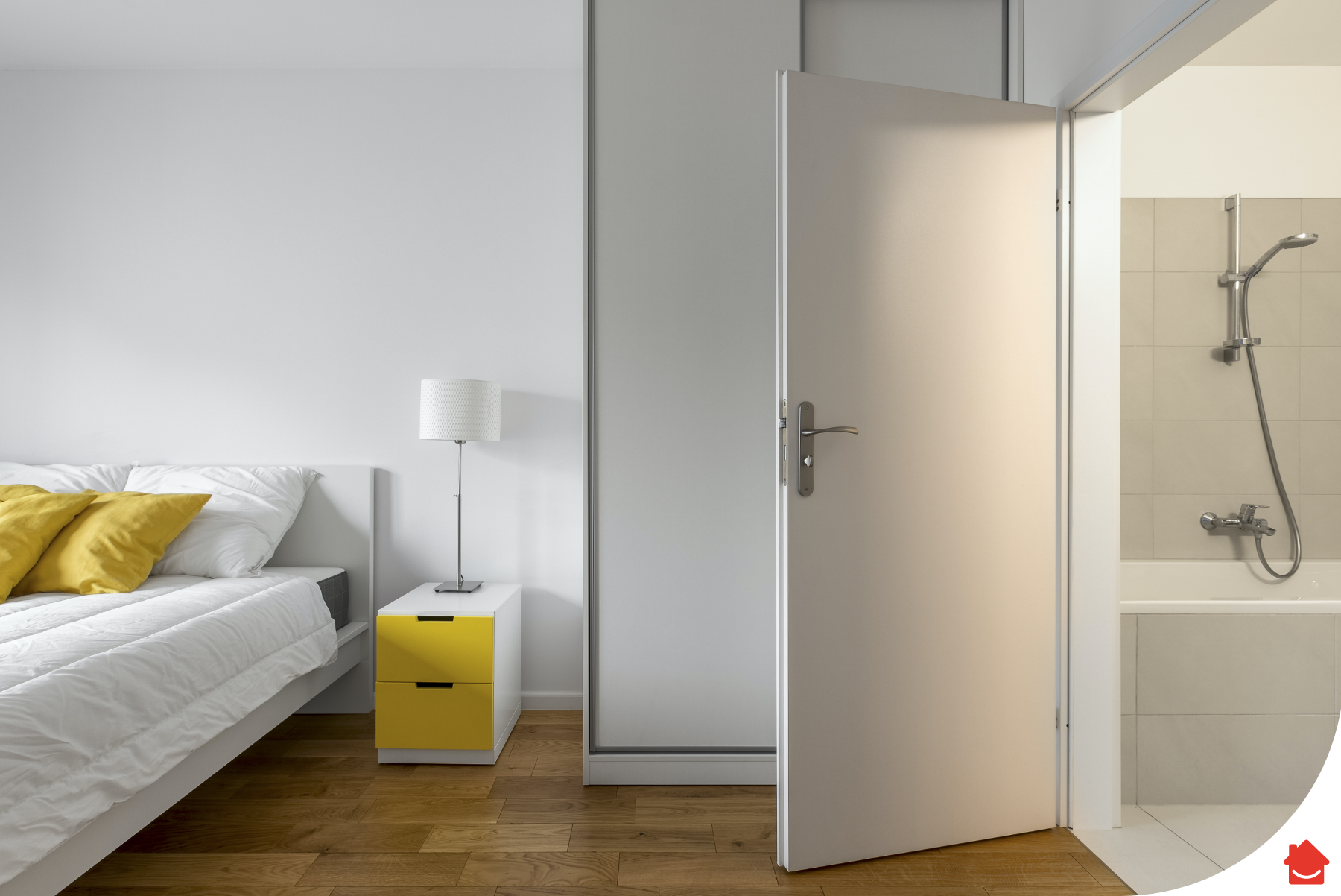 open view of a ensuite installation