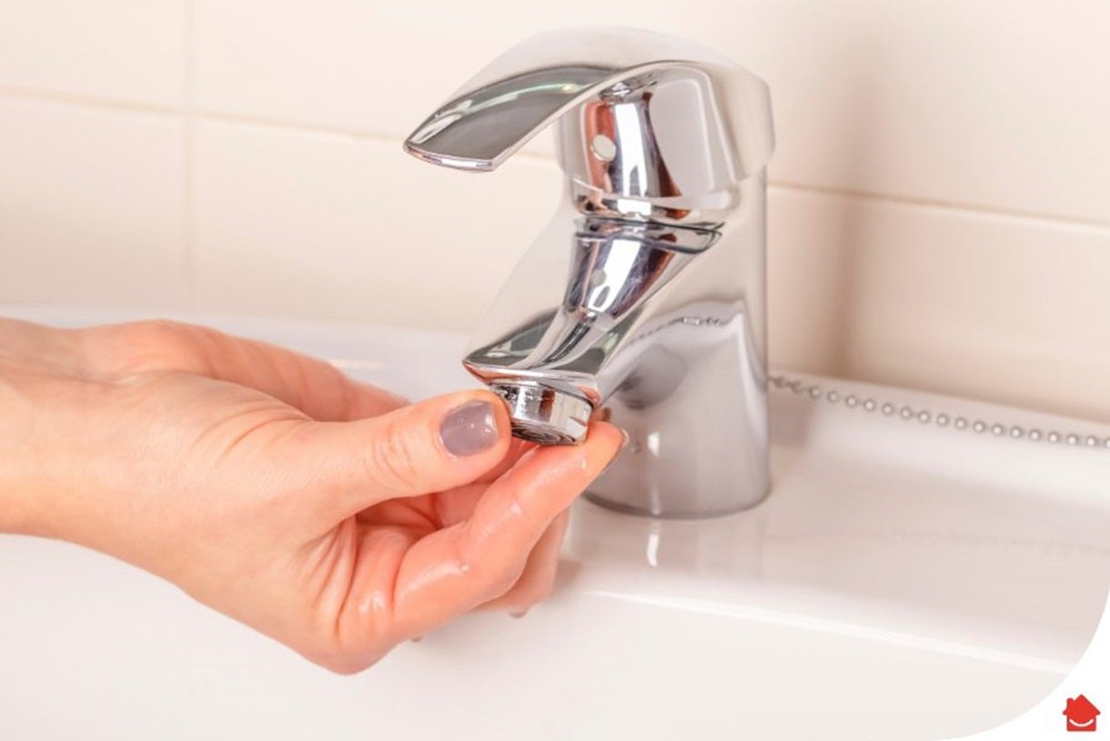 How to clean limescale from taps HomeServe