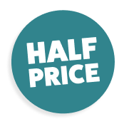 Half price roundel