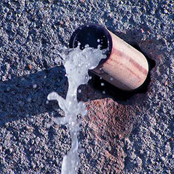 How to fix a leaking overflow pipe